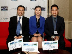 The Chinese panel at the 2013 Avalon Invest Caribbean Now forum on June 5 in NYC. (Hayden Roger Celestin image)